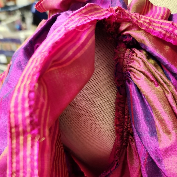 Rare Vintage YSL Rive Gauche 3 piece silk outfit - Picture 7 of 10